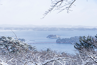 Matsushima Bay and the four best viewing locations (Shitaikan)