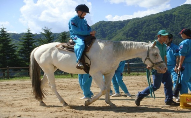 2日目：最上町・わくわくファーム前森高原（乗馬体験等）