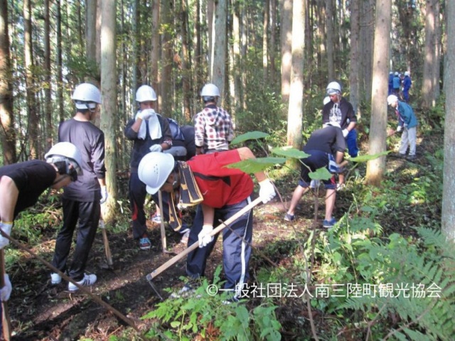 3日目:南三陸林業体験