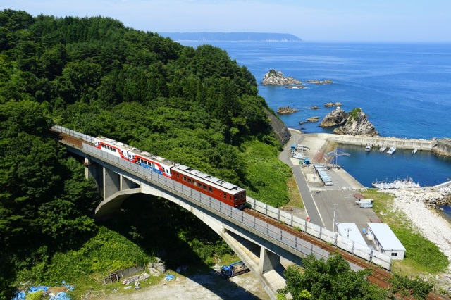 震災学習列車（盛駅～釜石駅：約80分）