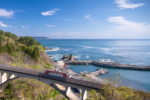 三陸鉄道大沢橋梁