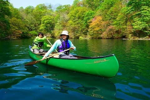 十和田湖カヌーツアー