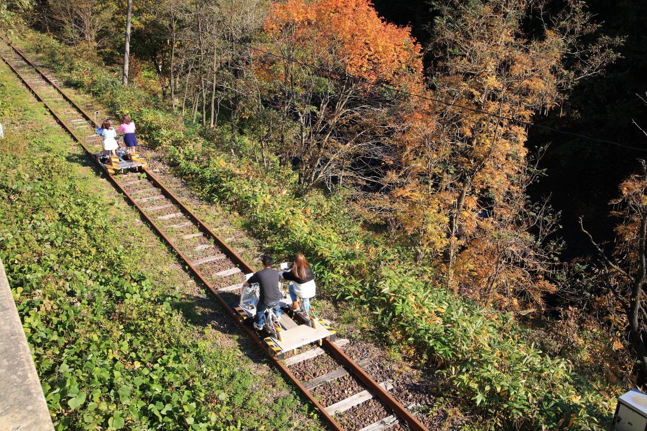 大館・小坂鉄道レールバイク（秋田県大館市）