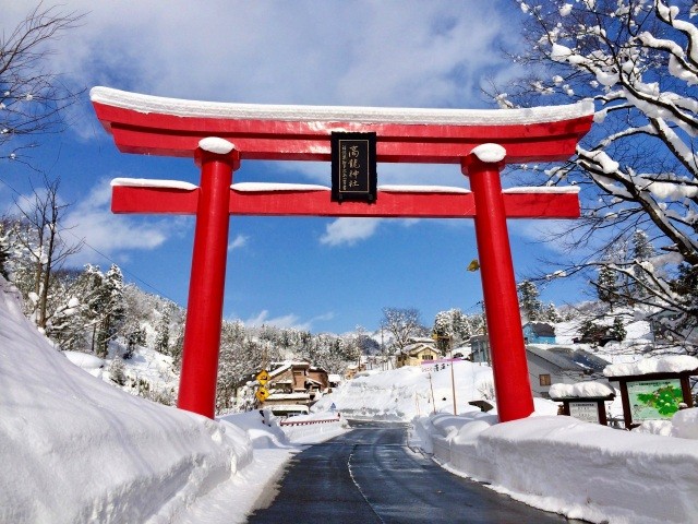 大鳥居「冬」