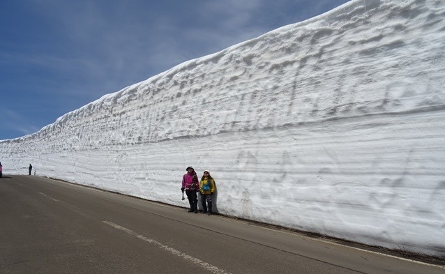 八幡平雪の回廊と残雪スノーシュートレッキング