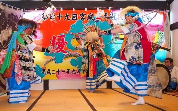 도호쿠 이와테의 전통 문화와 단풍(화과자 체험 포함)