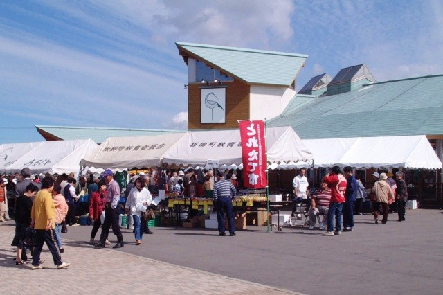 道の駅つるた「鶴の里あるじゃ」にて昼食