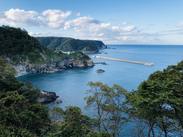 熊の鼻展望台の景色