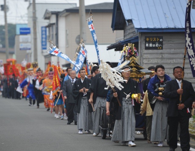 天妃様行列は日本と台湾の融合文化