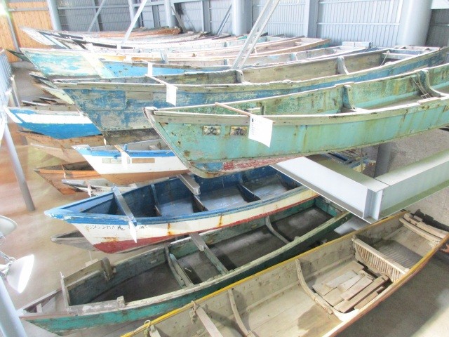 津軽海峡及び周辺地域のムダマハギ型漁船コレクション