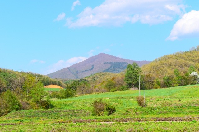 姫神山全景