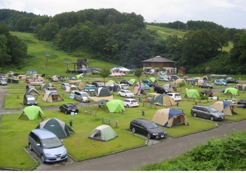 月山あさひサンチュアパークオートキャンプ場