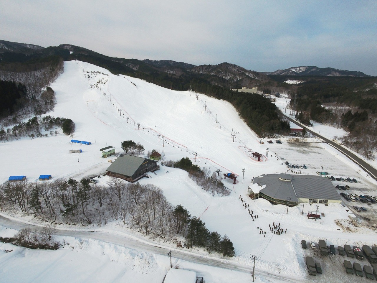 場 スキー ま 温泉 かど