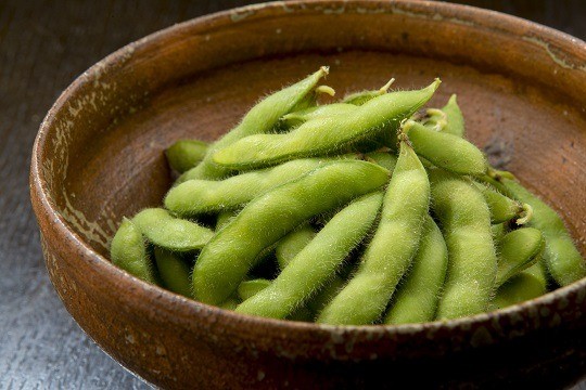 Sendai green soybeans