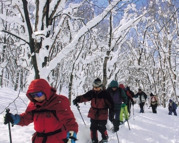 雪山トレッキング