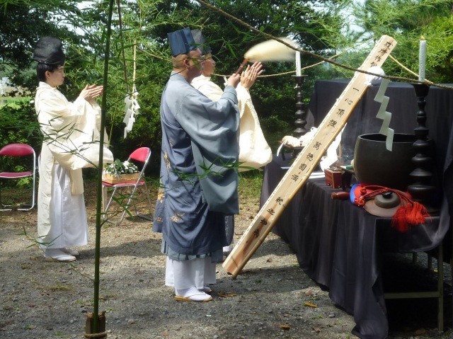 神・仏混合の慰霊祭