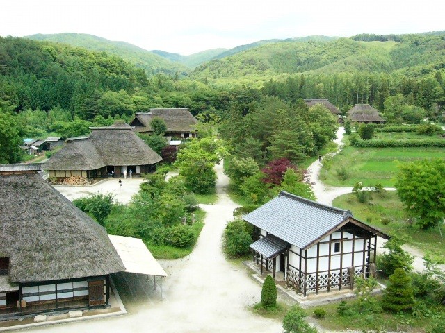 遠野ふるさと村全景