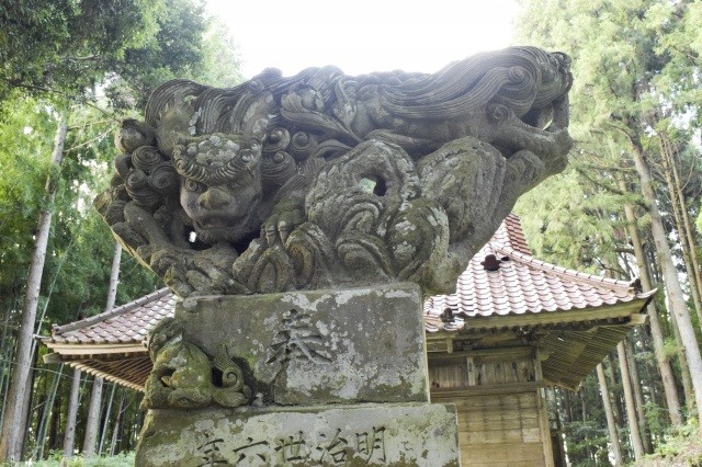 鹿島神社（白河市東下野出島）