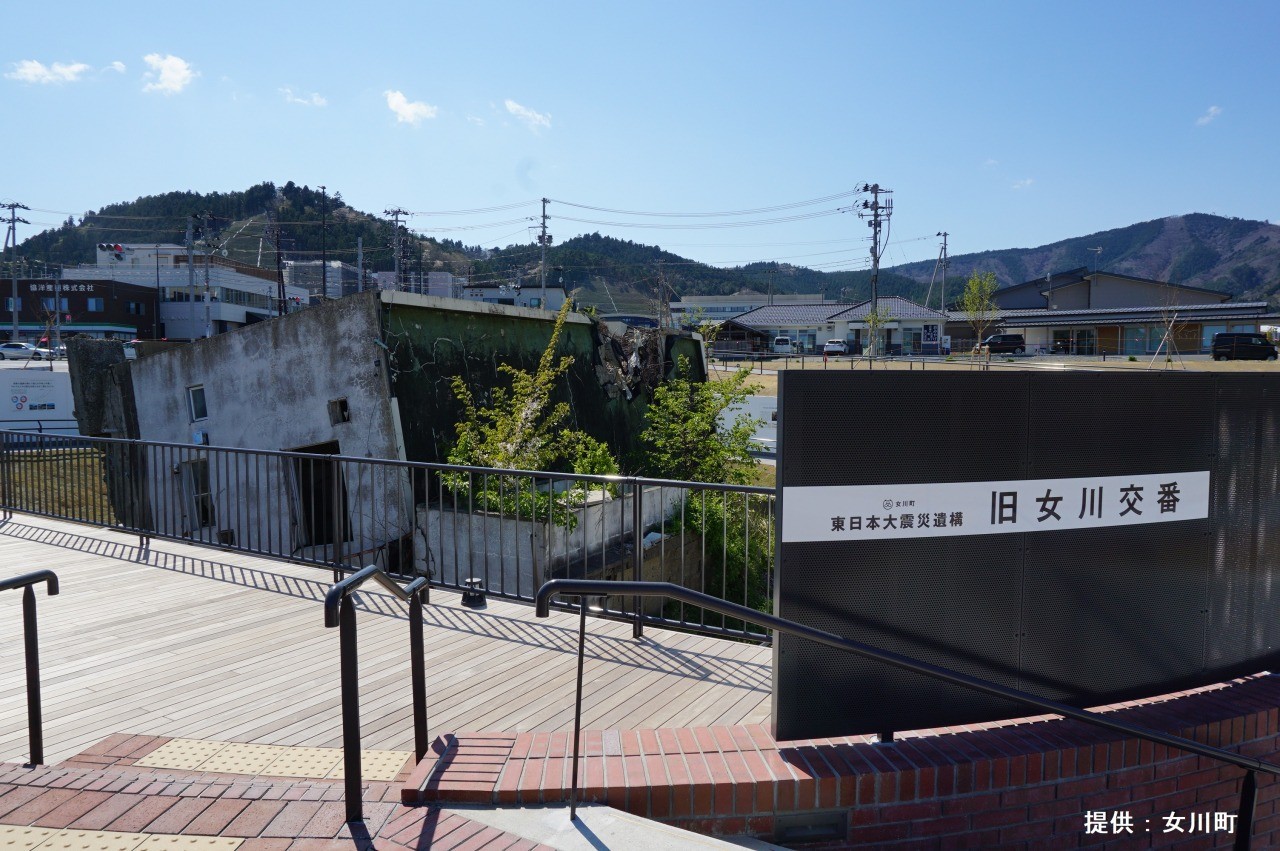 東日本大震災遺構　旧女川交番