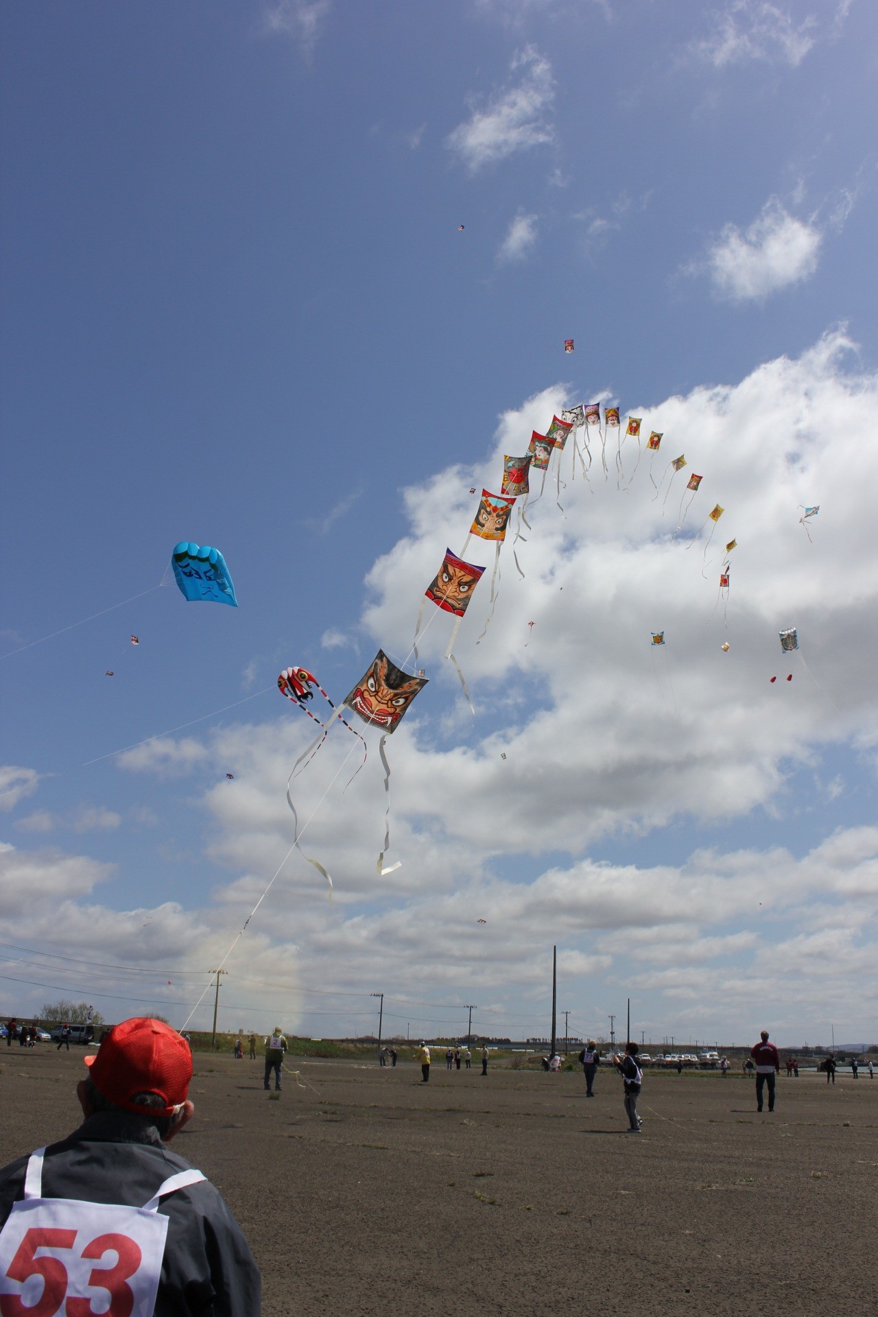 Noshiro Kite Flying Tournament (Noshiro City, Akita Prefecture)