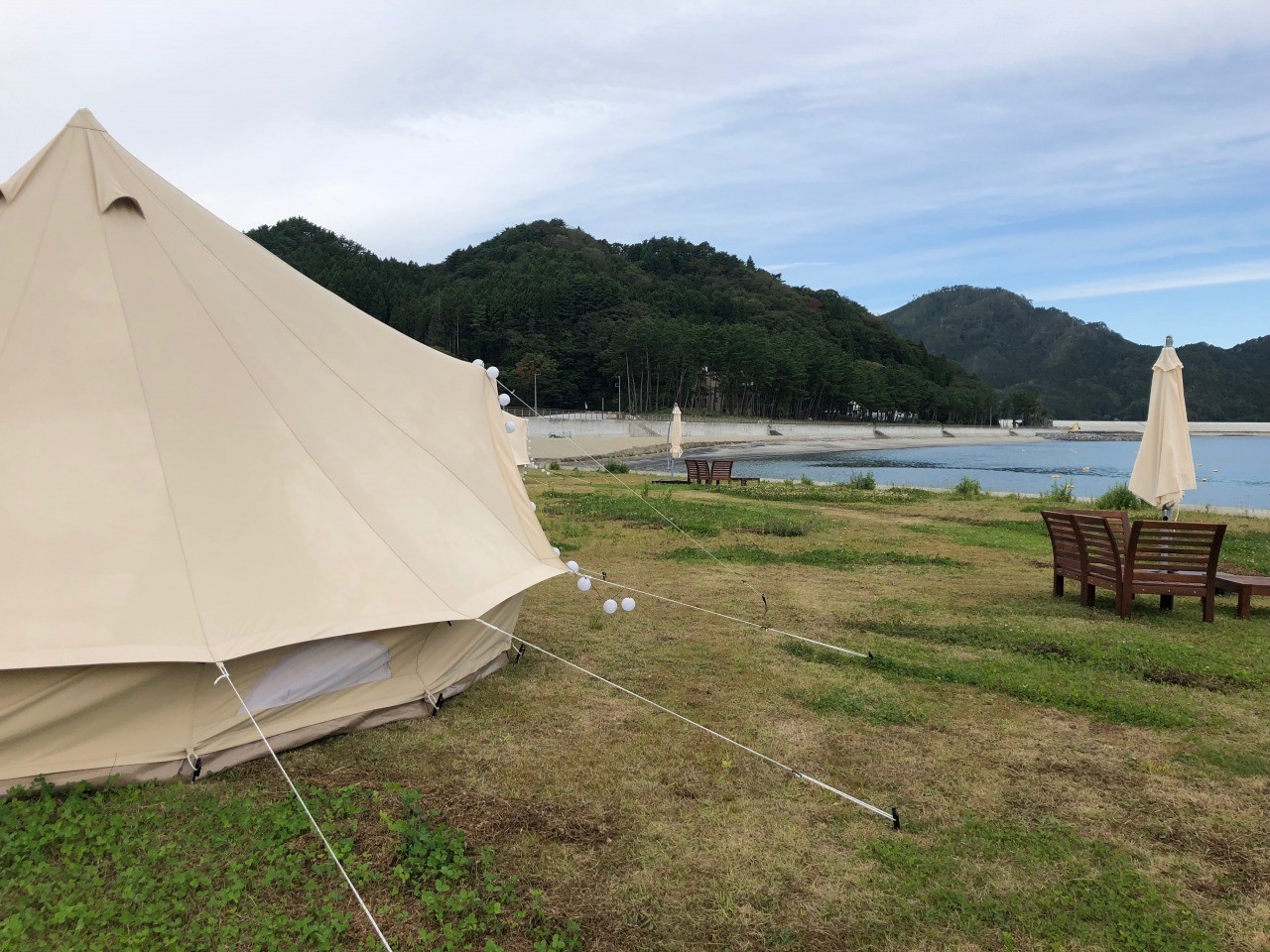 岩手縣釜石市 海邊露營地的豪華露營體驗 搜尋東北的觀光景點 旅東北 東北觀光旅遊資訊網