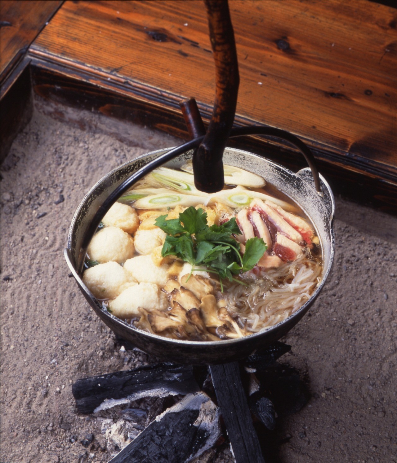 山の芋鍋（秋田県仙北市）