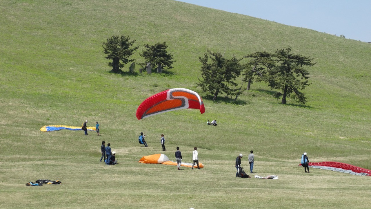 Kindyama Paraglider School (Oga City, Akita Prefecture)