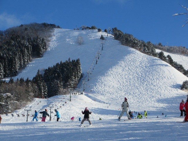 冬の阿闍羅山（大鰐温泉スキー場）