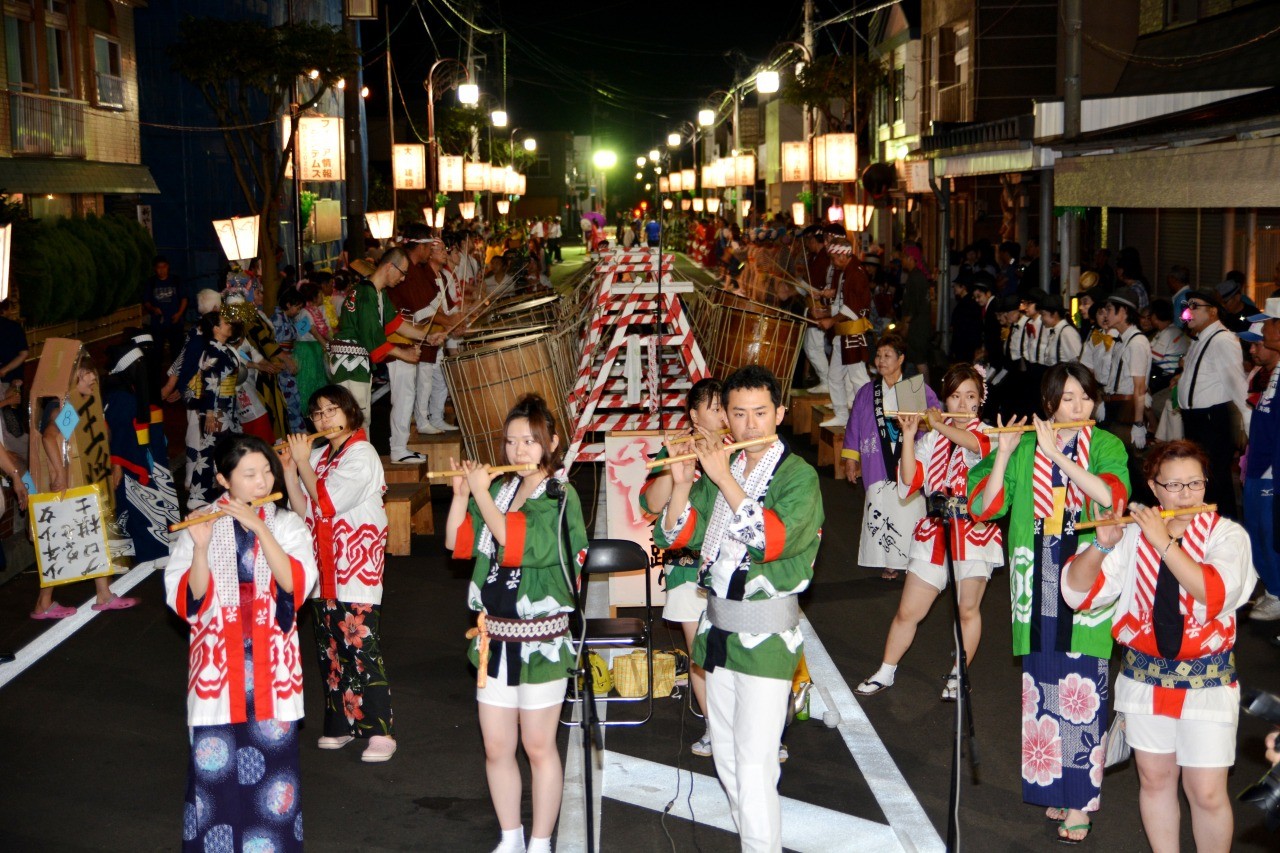 One -day city Bon Odori (Hachirogata -cho, Minami Akita -gun, Akita Prefecture)