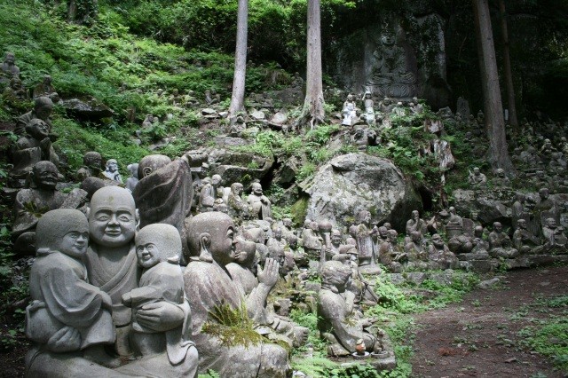 500体以上の羅漢像