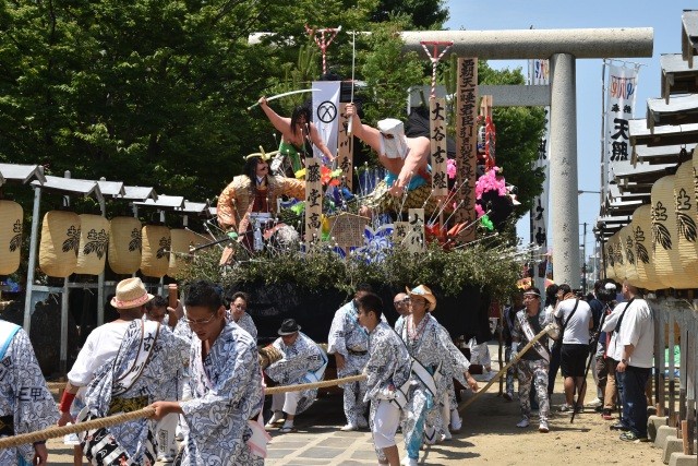 土崎港曳山まつり①