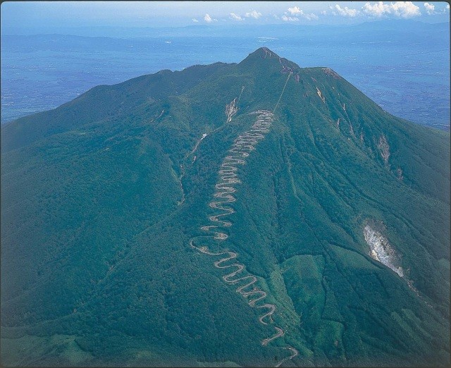 津軽岩木スカイライン航空写真