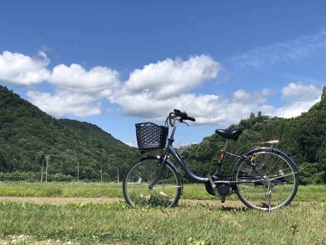 自転車でゆっくり観光