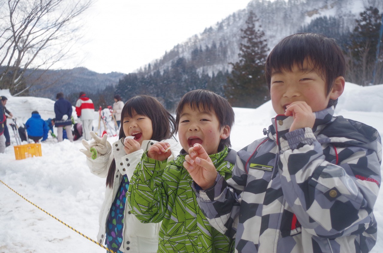 Recommended for families! Winter Playground Oe Town Yamazato Exchange Center Yamasa