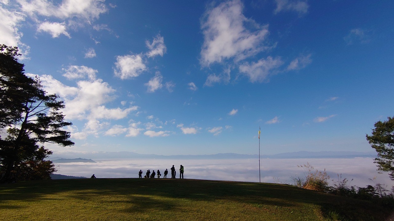 A superb view that you can meet in 10 minutes from the hot spring town! Sea of ​​the clouds of Nanyo Sky Park