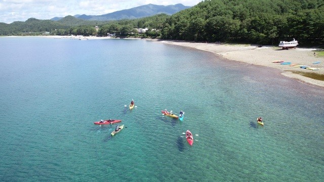 田沢湖カヤックツアー