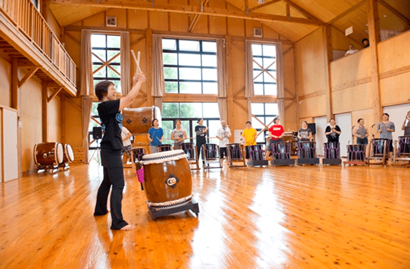 Taiko Workshop Led by Staff of the Internationally Active Taiko Performing Arts Ensemble Kodo