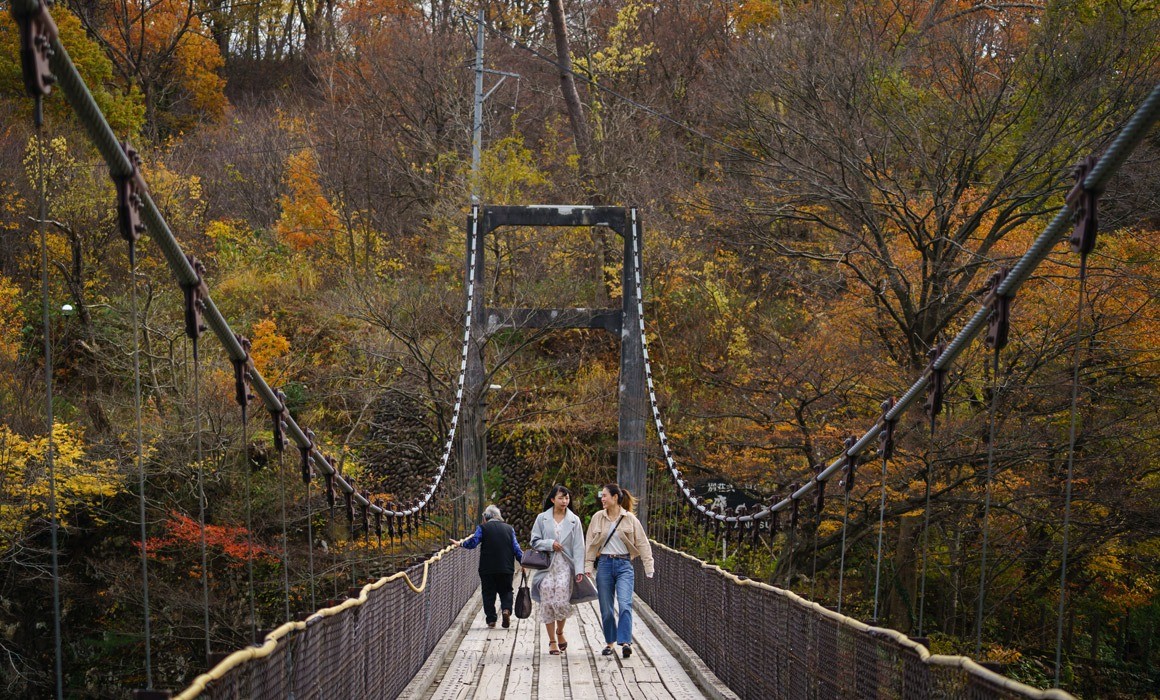 Hawk Nest suspension bridge