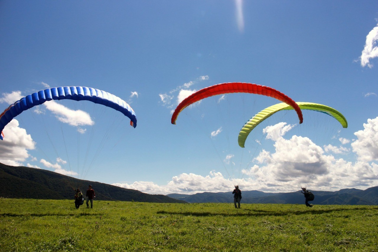 Become a bird and fly! Paragliding Tandem Flight