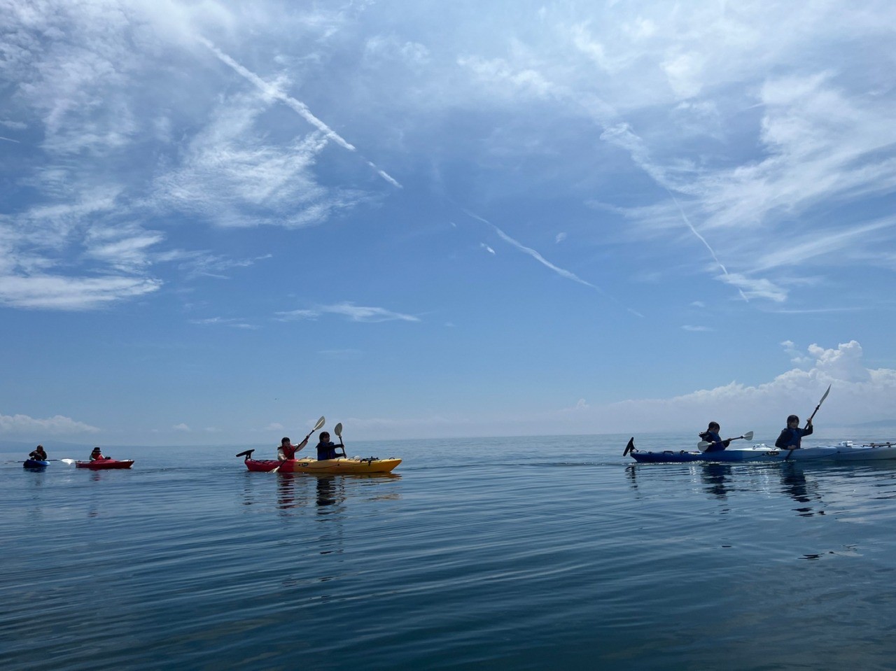 From the river to the sea! Mutsu Bay Kayaking Experience