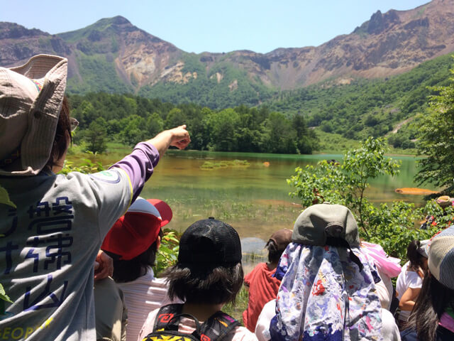 福島県北塩原村磐梯山ジオパークにおける修学旅行プログラム